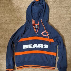 Small NFL Bears Quarter Zip Hoodie